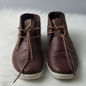 Ben Sherman Victor Leather Canvas Boot